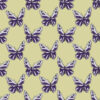 54" x 72" Dancing Butterflies in Plum