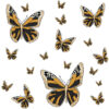 24" x 108" Dancing Butterflies a Flutter