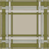 Woven Plaid in Olive on Sand