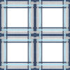 Woven Plaid in Heritage Blues