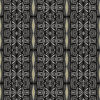 Tribal Screen Black & White with Olive