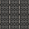 Tribal Screen Black & White with Taupe