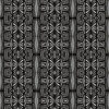 Tribal Screen Black & White with Gray