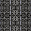 Tribal Screen Black & White with Lavender