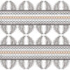 Horizontal Fish-Eye Opaki Stripe (Large) in Neutrals